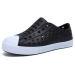 seannel Kids Water Shoes Slip-On Sneaker Lightweight Breathable Sandal Outdoor & Indoor 8 Toddler 1.black