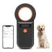 Chiplesger for dogs animal chip reader for animals RFID microchip reader for animal identification 134.2kHz 128 piece of day information memory for dogs/cat ISO11784/85/HFDX-B/Emid Orange