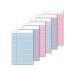 Tops - Prism Plus Colored Junior Legal Pads 5 X 8 Pastels - 6 50-sheet Pads/pack