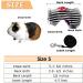 Small Animal Harness Velcro Hamster Harness and Leash Set for Walking Small Animal Chest Straps for Bunny Rabbits Ferret Guinea Pig Chinchilla Puppy Kitten Harness(S) - Buy Online on SooperMarket.com