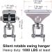 Super Silent  No Squeaking  Permanent Antirust 360 Swivel Swing Hanger  Heavy Duty Swing Hook with 4 Screws for Concrete Wooden Hanging Hardware for Porch Chair Hammock Gym SELEWARE silent swing swivel hook - Buy Online on SooperMarket.com