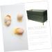 Serving Tray Box Plastic Container Plastic Pallet Fridge Egg Container Multi-Layers Eggs re-usable Green 26.5X16X10CM - Buy Online on SooperMarket.com