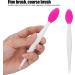 Silicone Nose & Lip Cleansing Brush Set for Blackhead & Exfoliation - Rose Red - Buy Online on SooperMarket.com