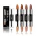 Cruelty-Free 8 Colors Contour Stick & Highlight Concealer 2-in-1 Set - Buy Online on SooperMarket.com
