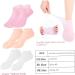 Silicone Socks for Dry Cracked Feet Women 3 Pairs Soft Moisturizing Socks Anti Slip Women Spa Pedicure Gel Socks Aloe Sock for Softening Rough Skin Calluses - Buy Online on SooperMarket.com