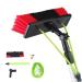 photovoltaic cleaner window cleaning pole Window Cleaning Pole/Water Fed Telescopic Brush/Extendable Cleaner Conservatory Roof Suitable For Photovoltaic Panel CleaningTrucks Windows 30cm Brush Head 9m pole