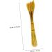 100pcs Dried Wheat Ears Bouquet Dried Flowers Decor Wedding Wheat Ear Floral Arrangement Wheat Ear Wheat Stalk Flowers Wheat Ear Dry Flowers Home Wheat Ear Real Flower Natural Yellow 52X10CM - Buy Online on SooperMarket.com