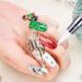 Nail Art Sculpture Pens Silicone Dual Head Manicure Carving Pen Rhinestone Beads Picker Tool DIY Nail Decoration Tool - Buy Online on SooperMarket.com