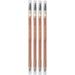 Eyebrow Pencil DoubleSided Waterproof 4 Pieces LongLasting Eyebrow Makeup Pencil Moderate Hardness Spiral Brush Head Beech Pen Handle for Daily Travel (Coffee) - Buy Online on SooperMarket.com