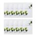 10 pieces Eunyul Daily Care face mask pack broccoli 22 ml x 10 pieces vegan Korean skin care Hypoallergenes Tencel leaf & natural ingredients broccoli leaf mask