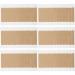 FOMIYES 6 Sheets Double-sided Tape Hair Bands Toupee Double Sided Tape Hair Ribbon Hair Extensions Tape Scalp Tape Extension Tape Double Sided Tape for Extensions Wig Suite Adhesive