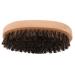 Men's Comb Brush - Synthetic Boar Bristles Wooden Handle Oval Design for Mustache & Beard Care Ideal for Military Bags - International Shipping Available - Buy Online on SooperMarket.com
