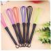 Hotaden Professional Random Color Plastic Salon Hairdressing Dye Cream Whisk Hair Mixer Barber Stirrer Hair Styling