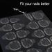 Laza 1200 Pcs Thin Breathable Adhesive Tabs Fake Nail Glue Sticker - Germany Jelly Gel | Double Sided Tips for Acrylic False Nails Manicure - Buy Online on SooperMarket.com