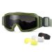Wowlela Airsoft Tactical glasses tactical Airsoft paintball glasses anti-fitting protective glasses with 3 interchangeable lenses UV protection shot glasses for snowboard ski hunt shoot bicycle sport cs