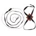 FOMIYES Turtle Leash Turtle Toys for Aquatic Turtles Turtle Harness Strap Small Pets Training Animals Harness Strap Live Turtle Tortoise Chest Collar Rope Leather Accessories Outdoor 120X0.8X0.2cm Black
