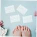 Gogogmee 20 Sheets Nail Stickers for Nail Art False Toenails for Big Toe Nail Adhesive Tabs Nail Glue Tabs Press on Sticky Tabs Sticky Nail Tabs Glue on Nails Medium Length Nail Sticky Tabs - Buy Online on SooperMarket.com