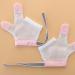 4 Pairs GLEAVI Infant Ring Biting Gloves & Thumb Protectors - Pink Kids Finger Stop Guard (12X10.5CMx4pcs) - Buy Online on SooperMarket.com