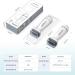Derma Stamp Microneedling Adjustable Needles with 0-2mm 120 Needles Titanium Microneedle Dermastamp for Men Women Hair Beard Growth Face Body Skin Care - Buy Online on SooperMarket.com