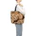 DEHIWI Cookies Food Chocolate Chip Biscuits Tote Bag For Women Waterproof Casual Shoulder Bag With Zipper Grocery Handbags For Office Shopping Travel Black One Size - Buy Online on SooperMarket.com