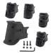 Tactical Covert HexGrip Sleeve Mag Graffitiable GVNGrip Fits All Model Black
