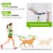 Snocyo Jogging Leash for Medium & Large Dogs | Elastic Reflective Dog Leash with Double Handle & Waist Belt | Perfect for Running & Exercise - Buy Online on SooperMarket.com