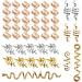 Sctmda Dreadlocks Jewellery 47 Pieces Braids Beads Hair Accessories Adjustable Aluminium Dreadlocks Cuffs Hair Accessory Set Braids Hair Accessories Hair Dreadlocks Accessories for Braids Decorations - Buy Online on SooperMarket.com
