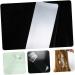 FRCOLOR 2pcs Transparent Hair Salon Highlighting Board Hair Dyeing Medicinal Board Highlighting Board Hair Foiling Board Coo Board Tool Hair Dye Paddle Pointed Tail Comb - Buy Online on SooperMarket.com