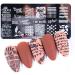 Mwoot 6Pcs Nail Art Stamping Plate Set - Starry Sky, Unicorn, Cat, Love, Leaves, Lace Theme - Buy Online on SooperMarket.com