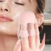 Face Cleansing Brush Small Deep Cleaning Face Brush Silicone Scrubber - Ergonomic Grip Women Men Face Scrubber for Massaging for Travelling Dormitory Pink - Buy Online on SooperMarket.com