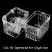 In-Tank Aquarium Breeder Box for Fish Tank | Acrylic Divider for Shrimp Clownfish | Small Fish Hatchery and Incubator - Ideal for Breeding, Isolating Aggressive or Injured Fish - Buy Online on SooperMarket.com