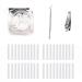 Set for correction of ingrown toenails - Ingrown toenail correction set with 42 C -shaped fill padding - simple tool set for ingrown toenails.