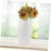 Zerodeko Flower Arrangement Supplies Vintage Small Mirror Round Decor for Home Bulldog Figurine Bridal Bouquets Small Rope Basket Round Wooden Wall Decor Boho Props Sunflower - Buy Online on SooperMarket.com