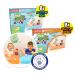 16 X Eco Gelli Play from Zimpli Kids transforms water into thick colorful goo children Montessori preschool toys environmentally friendly environmentally friendly recyclable children's toys orange and aqua