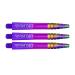RED DRAGON Peter Wright Snakebite Nitrotech Purple Ionic Dart Stems - 2 Sets per Pack (6 Stems in Total) Purple Medium