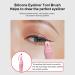 Reusable Eyelinear Stencil Eye Shadow Template Silicone Eye Makeup Assistant Tool Ultra thin Precision Eye Liner Makeup Brushes Set Best Fit for Makeup Handicap and Novice Makeup Pink - Buy Online on SooperMarket.com