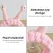 2 Pieces Spa Headband For Women Facial Makeup Head Band With Bangs hair pad Soft Head Wraps Snail Cartoon Headband Elastic Skincare Hair Band for Face Washing(Pink) - Buy Online on SooperMarket.com