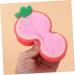 NOLITOY 12 Pcs Body Wash Sponge Set - Cute Exfoliating Shower Pads for Kids - Mini Dollhouse Bath Sponge & Wooden Snowman Design - Ideal for Children's Bath Time - Buy Online on SooperMarket.com