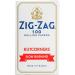 Zig-Zag - Slow Burning Rolling Papers Carton of 25 packs 100 Leafs per Pack Size Single Wide (Regular) (2 Sizes) Available Kut Corners Easy Rolling 100% Natural Gum Arabic No Bleach Authentic (White) - Buy Online on SooperMarket.com