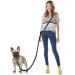 Heelay Hands Free Dog Leash 8.2ft Multifunctional Crossbody Rope with Explosion-Proof Handle and Adjustable Training Hands Free Leash for Small Medium & Large Dogs Walking Jogging and Running Black