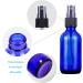 Buy 60ml Blue Spray Bottles - Refillable Travel Fine Fog Spray for Hair Cleaning & Aromatherapy (2-Pack) - Buy Online on SooperMarket.com