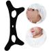 Adjustable Anti-Snore Chin Strap for Snoring Reduction (Black) - Easy to Wear Triangular Mesh Cloth Snoring Aid - Buy Online on SooperMarket.com
