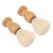Jauarta Mini Shaving Brush - Soft Synthetic Wooden Handle for Travel & Home | Men's Shaving Essential - Buy Online on SooperMarket.com