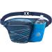 AONIJIE Hydration Belt Running Fanny Pack with Water Bottle Holder for Women Men Fit 6.8 Inches Phones 24oz Bottles - Ideal for Walking, Skiing, Hiking, Running (Blue Bag)