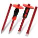 CYEAH 12 Inch Heavy Duty Masonry Chisel Set  4 PCS Chisels Set with Hand Protection  2 PCS Flat Chisel & 2 PCS Pointed Chisel for Concrete/Mason/Stone Demolishing Carving Splitting Breaking