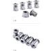 Juscycling Chainring Bolts Nuts Pack for Double Chainrings - Silver Type B | Set of 5 with Multiple Size Options - Buy Online on SooperMarket.com