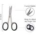 YSCARE Stainless Steel Cuticle Nail Scissors for Manicure and Pedicure - Silver - Buy Online on SooperMarket.com