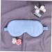 Silk Sleep Eye Mask | Adjustable Comfortable Blindfold for Sleeping & Travel | Blue | 1 Count - Buy Online on SooperMarket.com
