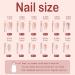 Yivaiks 24pcs Handmade Glitter Gradient Pink Press on Nails with Crystal Gem Design - Medium Length Ballerina Coffin Fake Nails for Banquets and Parties | Jelly Glue Acrylic Nails (GD-004) - Buy Online on SooperMarket.com
