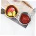 Zerodeko 4pcs Stainless Steel Dipping Sauce Cup Soup Sushi Dipping Bowls Sauce Seasoning Plate Stainless Steel Sauce Dish Gravy Bowl Stainless Steel Portion Cup Desert Round Soy Sauce Bowl - Buy Online on SooperMarket.com